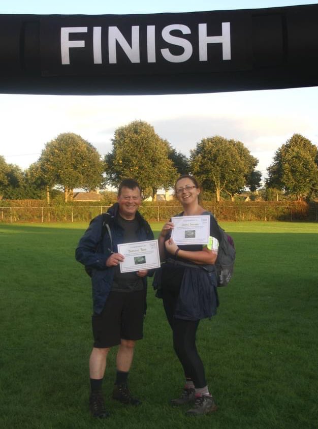 5 years ago - <a href="/JoGoulden/">Jo Goulden</a> and I taking part in <a href="/eveappeal/">The Eve Appeal</a>’s 26-mile (or more accurately 29+!) 

#GynaeCancerAwarenessMonth