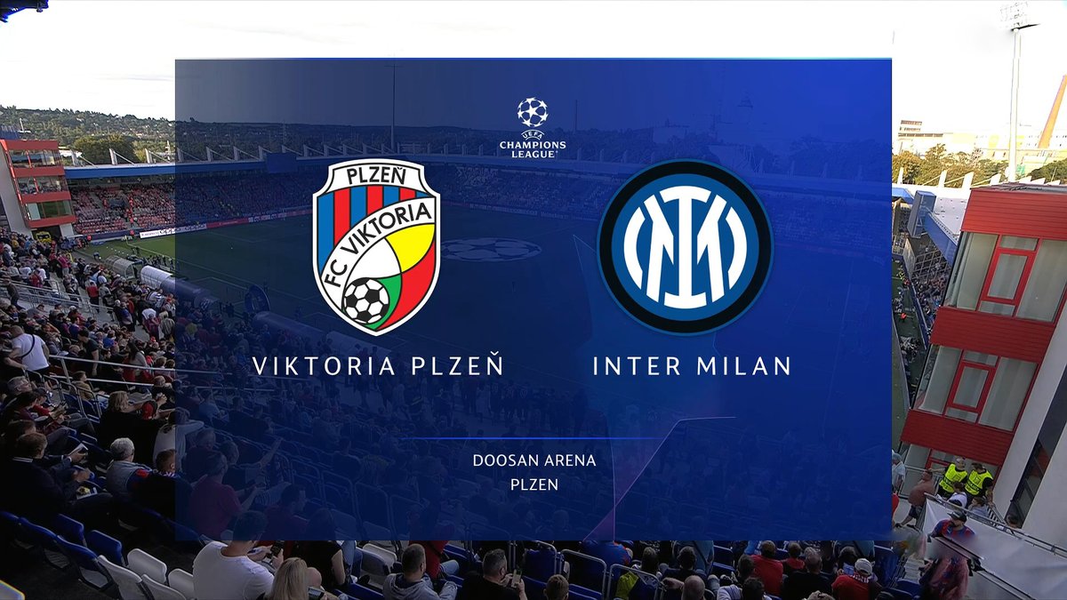 Viktoria Plzen vs Inter Milan 13 September 2022