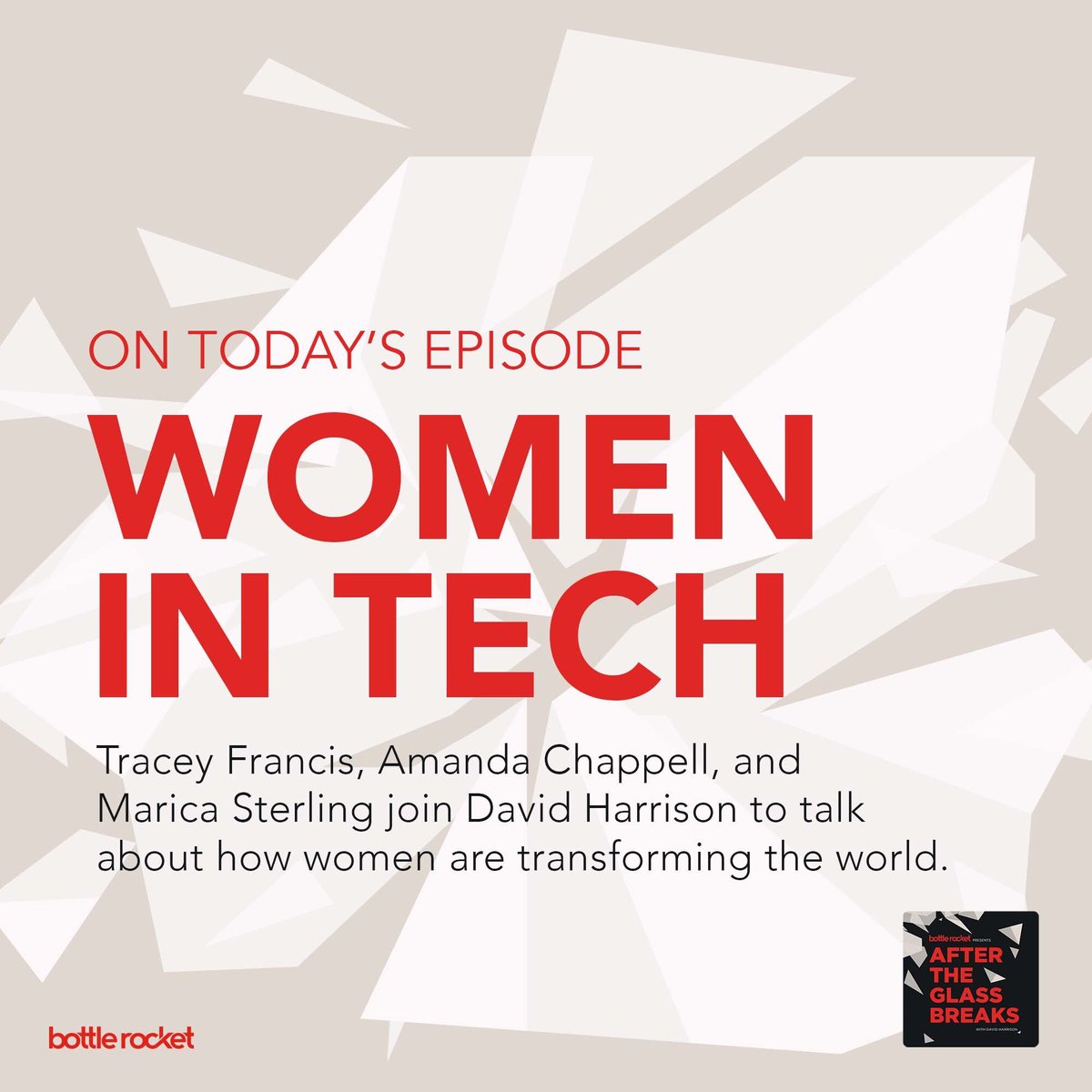 BrianMillerCode's tweet image. 🎙️ Great new episode of After The Glass Breaks dropped today! Listen to some of our amazing female technology leaders as they discuss their journey, their struggles and their passion. 

apple.co/3REKSa7
spoti.fi/3LqkdeV
#WomenInStem #WomenInTech #Technology