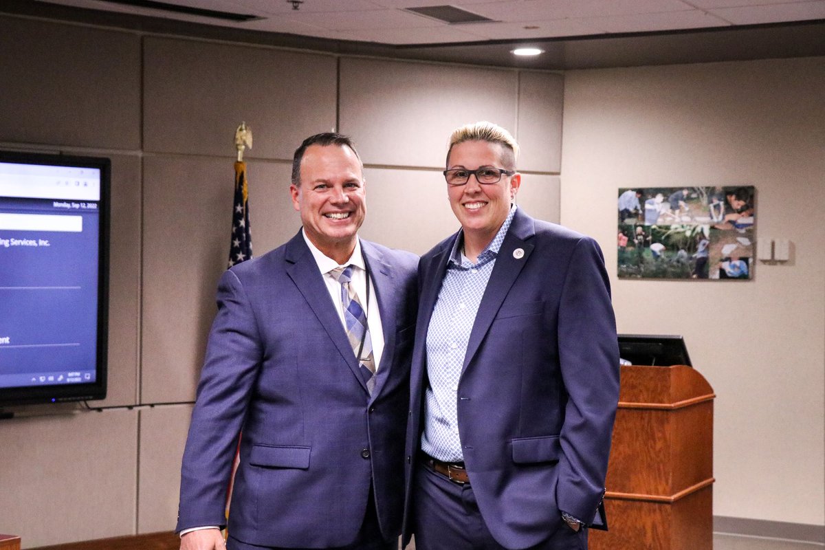 At the Sept board meeting we were thrilled to recognize Emily Steinmetz. Emily will be taking on the responsibilities of athletic director at PMHS. We are excited for her to continue growing students and athletics! <a href="/PMFalconSports/">Perry Athletics</a>