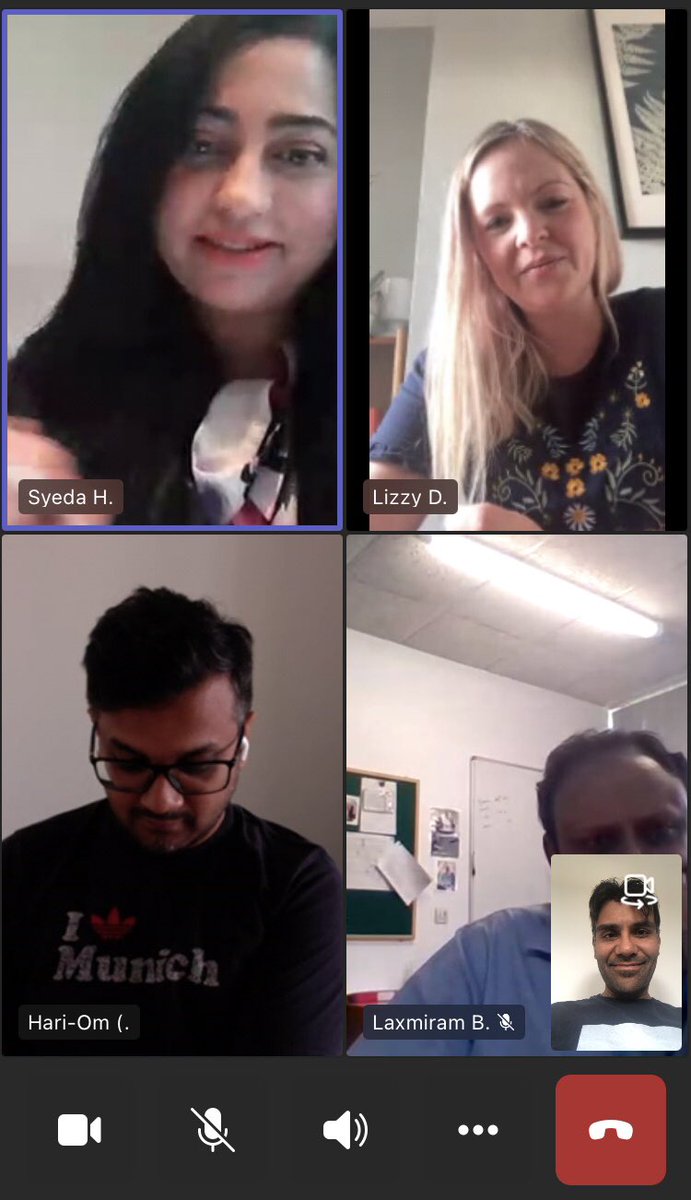 DrNijSingh's tweet photo. Love working with this lot. A great meeting today for our forthcoming ID psychiatry promotional video funded by RCPsych Faculty of ID. Brilliantly chaired by @SyedaHasan16 @hariommistry9 @sowmlyliz @InderSawhney1 @psychiatryofid https://t.co/tqDZGKIxHG