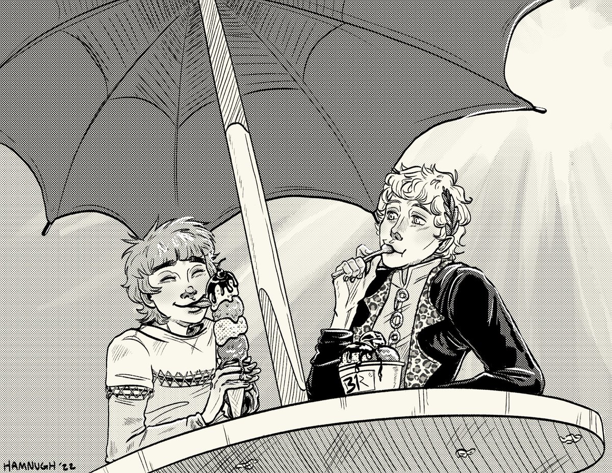 hamnugh's tweet photo. Art of my brother and friend’s jojo DND characters #DnD #JoJosBizarreAdventure #dndfanart #dndacharacter #jjbaoc https://t.co/ziZ1b1stQE
