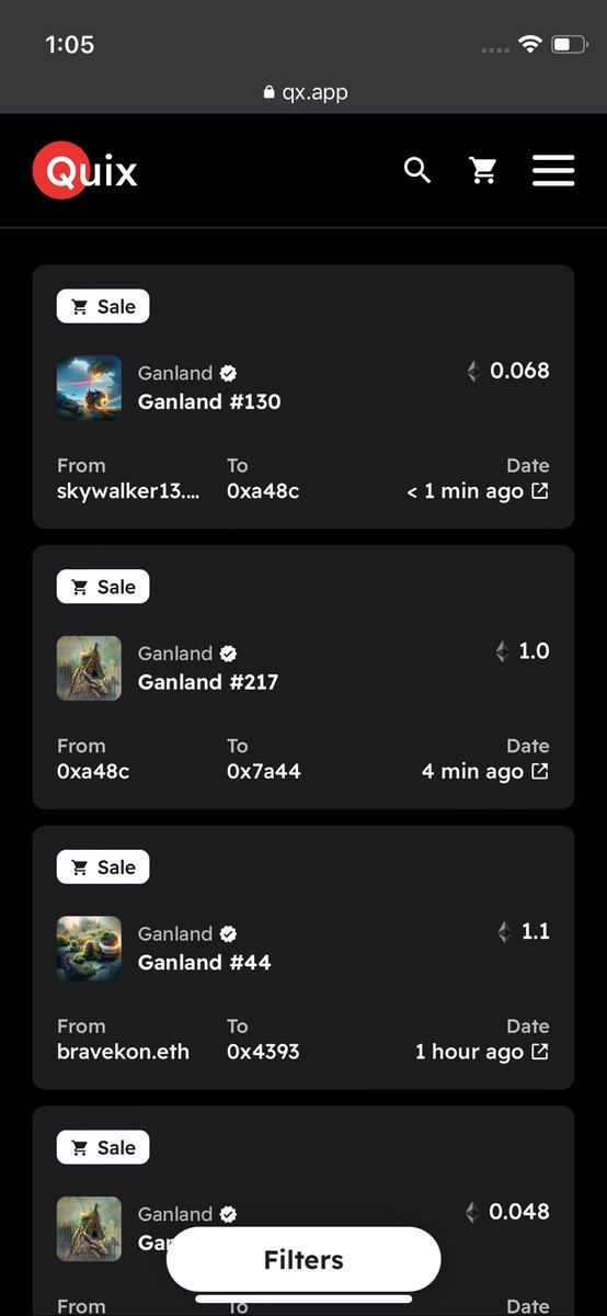 IGLIVISION's tweet photo. A few 1 ETH sales on our @GanlandNFT collection…
❤️🧡💛💚💙💜

@optimismFND is ready for the merge. https://t.co/CQA5FHpUlF