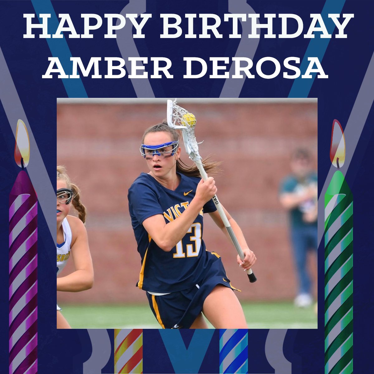 Wishing a happy birthday to Amber DeRosa!