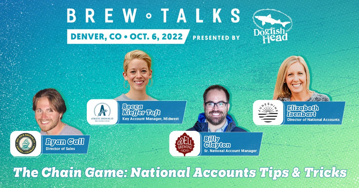 Brewbound's tweet image. We just announced our first panel for #BrewTalks taking place on Oct. 6. We&apos;ll examine strategies for building national accounts teams and sales, as well as explore how craft grows sales and share beyond its most popular style, IPA.

brewbound.com/news/events/br…