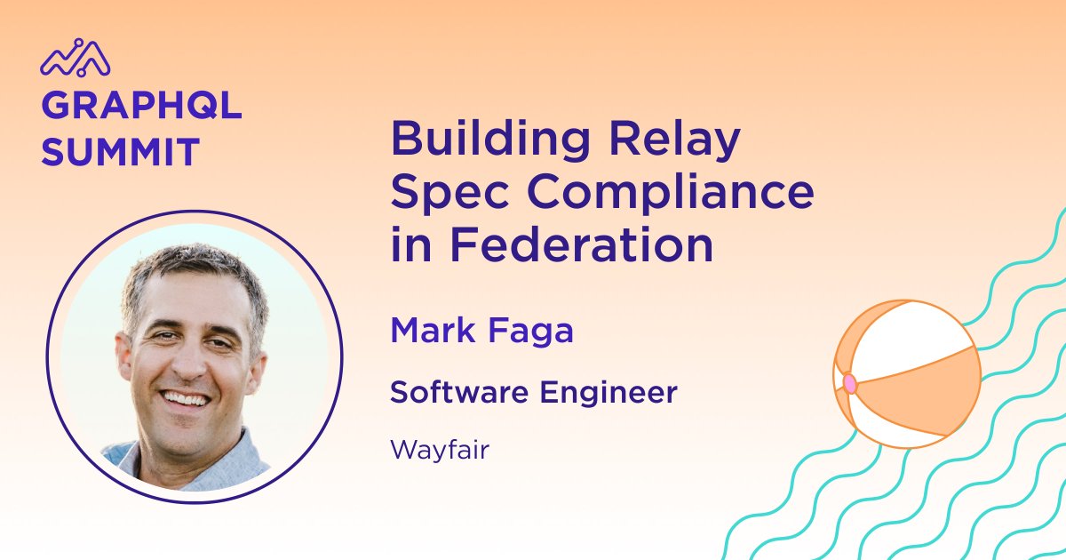 Don't miss this #GraphQLSummit session! @Wayfair Software Engineer @markjfaga will cover what you need to know about Relay spec and implementing it in #ApolloFederation. Register here: ➡️ bit.ly/3LcfFIO
