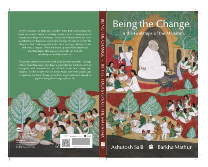 Read the book ‘Being the Change: In the footsteps of the Mahatma’ by @salilashutosh. Truly heartwarming and fills you with admiration of what ordinary people can achieve and change through application of Gandhiji’s teachings. Available for pre-order on amzn.to/3qiZwrt