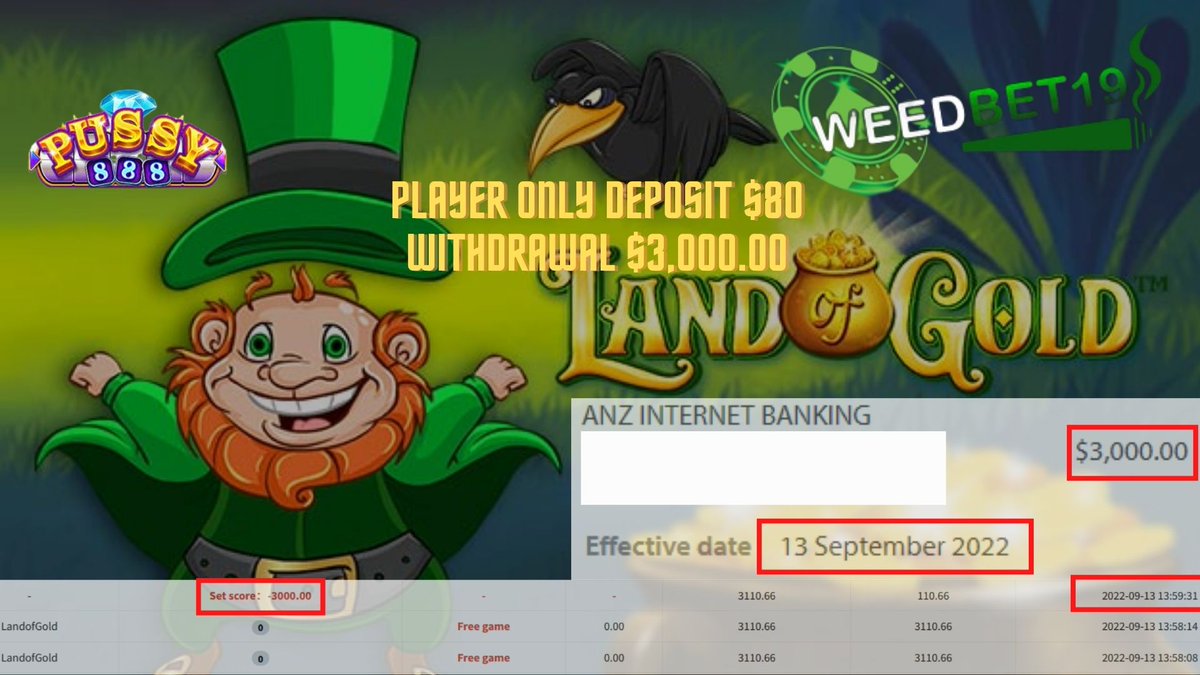 weedbet19's tweet photo. 🎉Congratulation To Weedbet19 Member Get Withdraw🎉

💨 Platform : Pussy888
💨 Game : Land of Gold
💨 Deposit : $80
💨 Withdraw : $3000

Join us now and become the next winner💓
WhatsApp CS1 : https://t.co/bORMXkxb0s https://t.co/PPOPwI459i