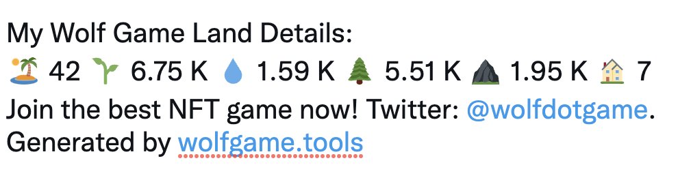 Update - Lands should be fully functioning on the site including metadata, images, and multi-wallet support.

There's also a new "Land Details" share button on the address page which sums all resources stats for all lands for all wallets you're viewing.

Enjoy!