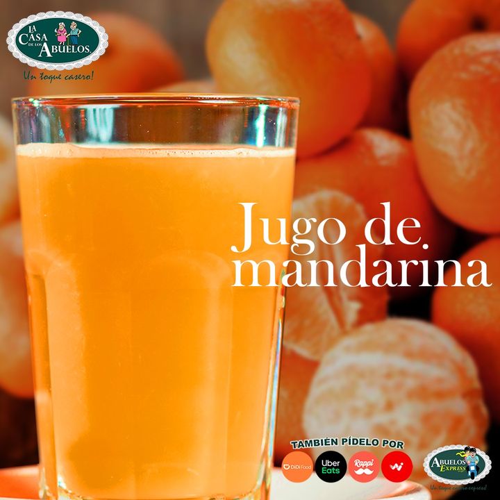 ¡Ya llego le temporada de mandarinas! 🙌✨

Disfruta por corta temporada de nuestro delicioso y refrescante jugo de mandarina🤤