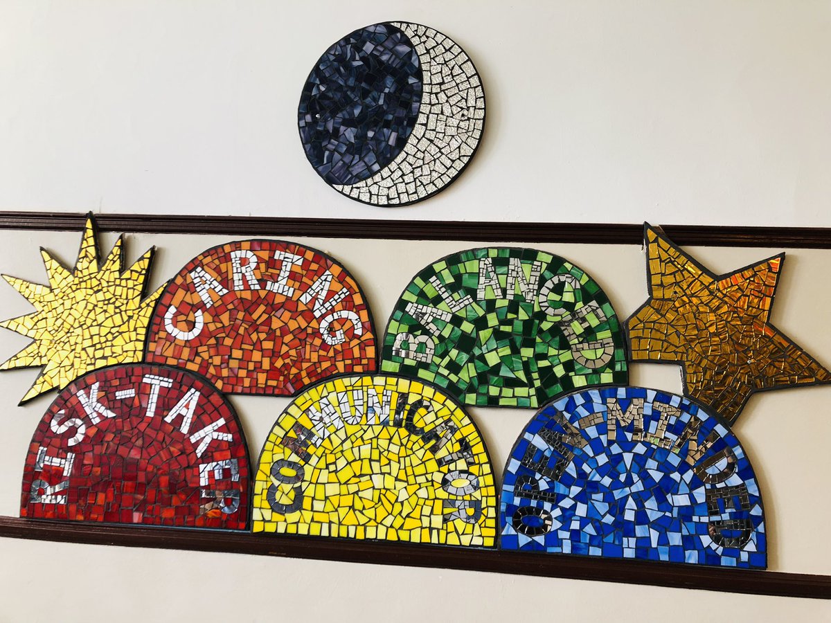 It’s always fun to see how the learner profile is visible around schools! #CPSIB