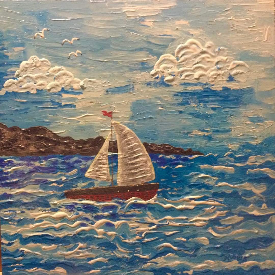 i_maws's tweet photo. #Velero #SailBoat ~ 23x23 c. #EnVenta #OnSale $1,300 mxn.
#EnvíoGlobal #WorldwideShipping #CuetziMawsArt 🎨🖌️ https://t.co/Wbh4CsrdTQ