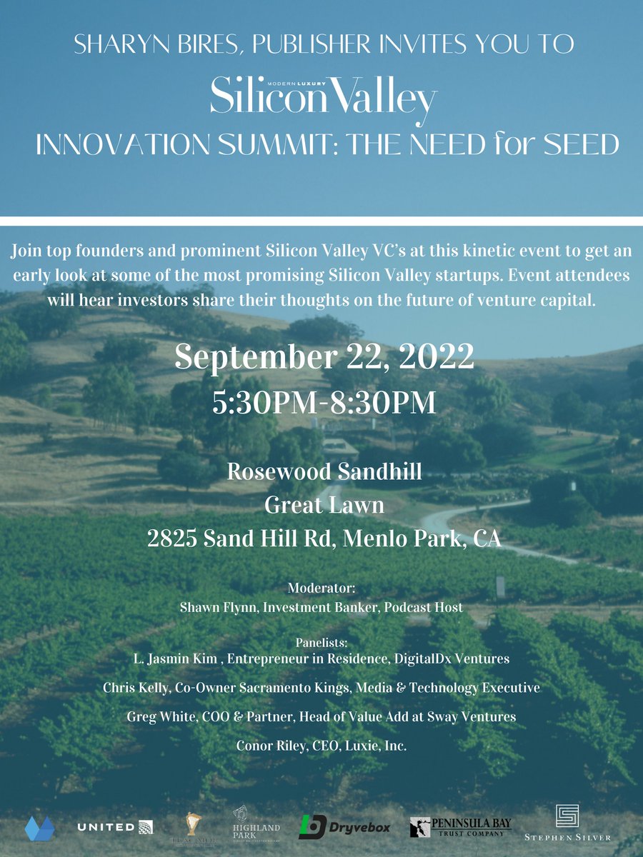 unity_central's tweet image. #RSVP now! We&apos;re excited to be #hosting a fruitful #event on the 22nd of this month. 

Come talk shop, loosen your tie, have a cold one and enjoy an evening with like minded people - driven by excellence in all that we do.

#Events #SandHill #SiliconValley #Innovation #Summit