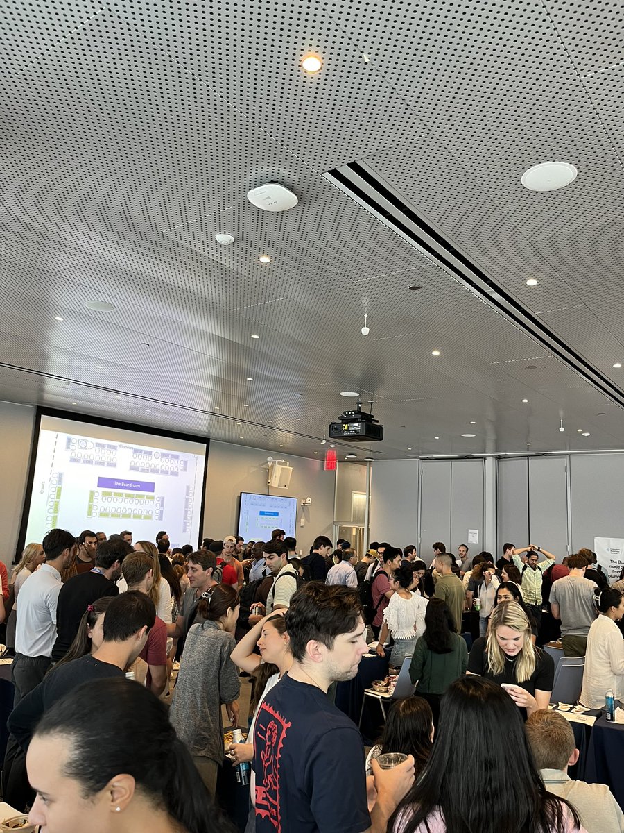 Great day at the <a href="/Columbia_Biz/">Columbia Business School</a> club fair - educating new students about opportunities in the ETA space