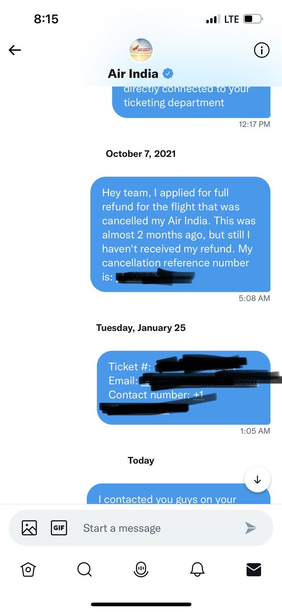 rahulbt98's tweet photo. @airindiain What’s the point of DMing you guys, if all u gonna do is ignore it? @airindiain https://t.co/rapTroebBK