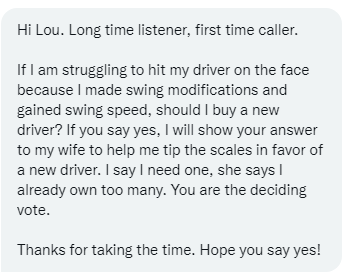 Lou Stagner (Golf Stat Pro) tweet media