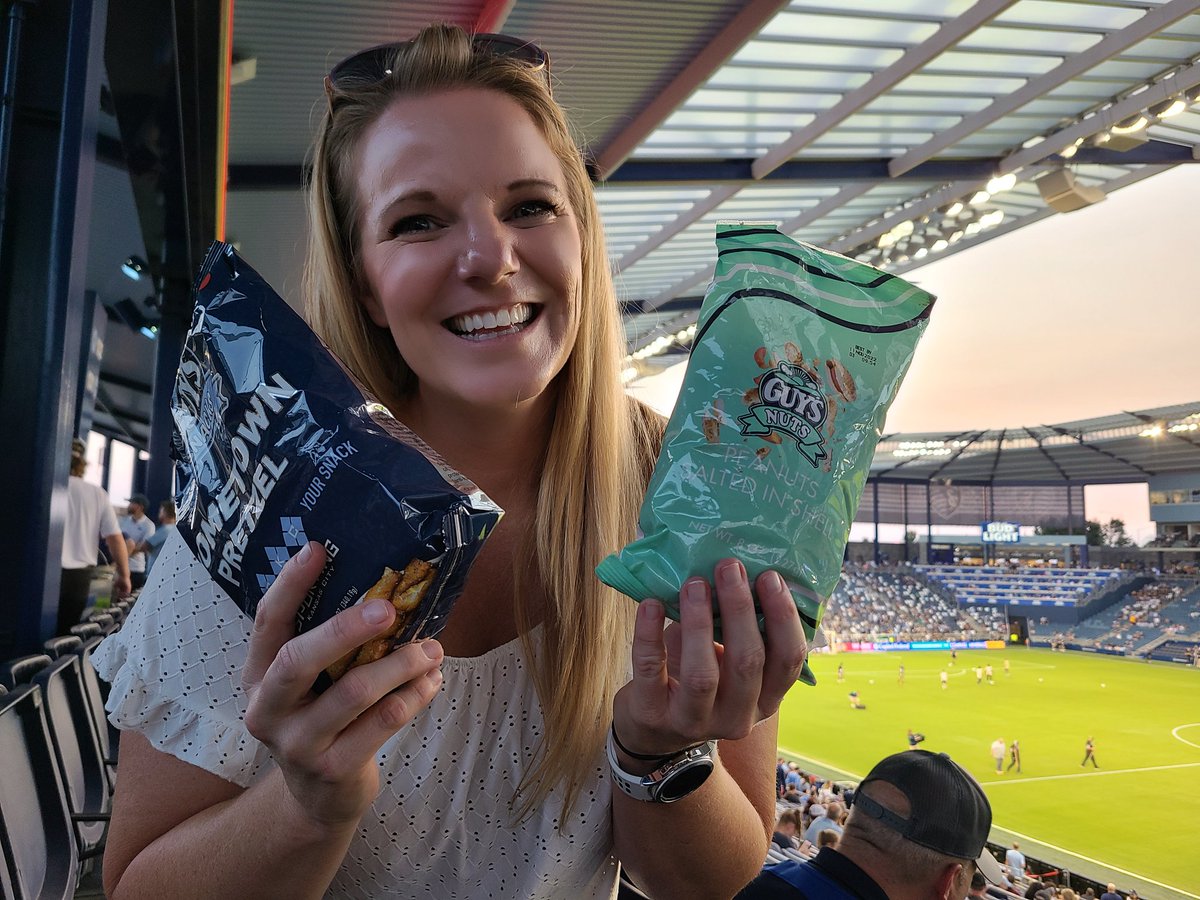 Getting my dose of <a href="/GuysSnacks/">Guy’s Snacks</a> while I'm in KC. #snacks #soccer #sportingKC