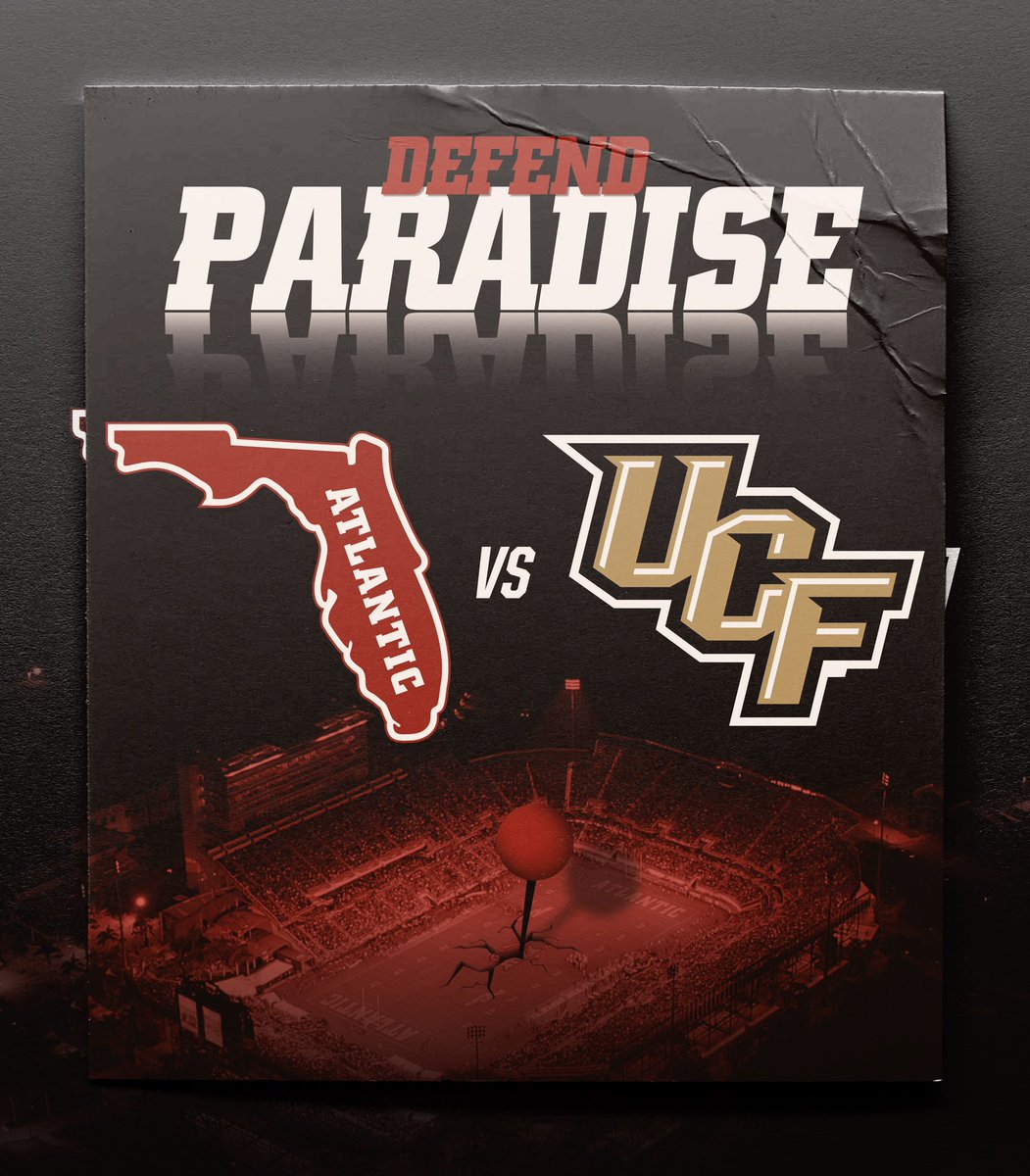 FAU_Recruiting's tweet photo. Defend Paradise, Wear Red! #WinningInParadise 
#GoOwls https://t.co/yWgQBJOHyP