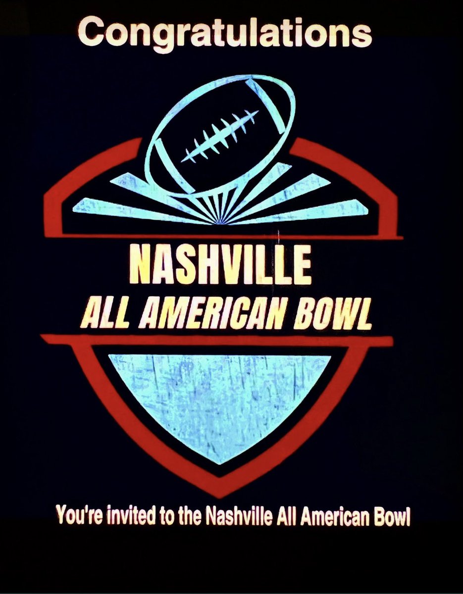 Thank you for the invite ! @NashvilleAABowl