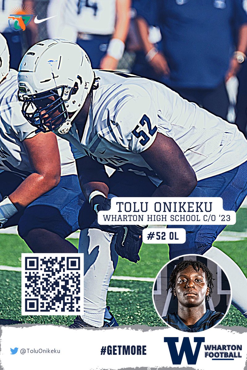 🚨 Uncommitted '23 Spotlight 🚨 

OL Tolu Onikeku - ⁦⁦<a href="/ToluOnikeku/">Tolu Onikeku</a>⁩

🎥: QR Code

#GetMore | #RecruittheW
<a href="/CoachLikeMike/">Big Mike Williams</a> ⁦<a href="/Coach_Baham/">Robert Baham Jr.</a>⁩