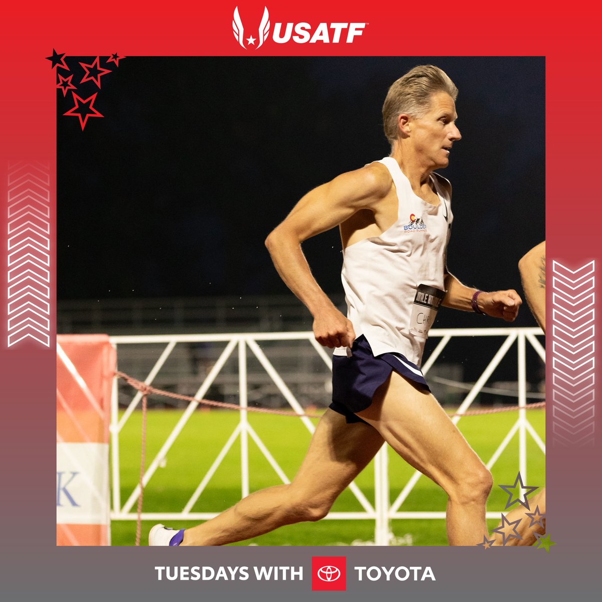 usatf: Meet Chris McDonald, September’s #TuesdayWithToyota feature!

After a nearly 30-year hiatus, Chris is back on the track competing in USATF Masters events.

'USATF has helped me regain fitness, motivation, and enthusiasm for the sport.”

Read more:…