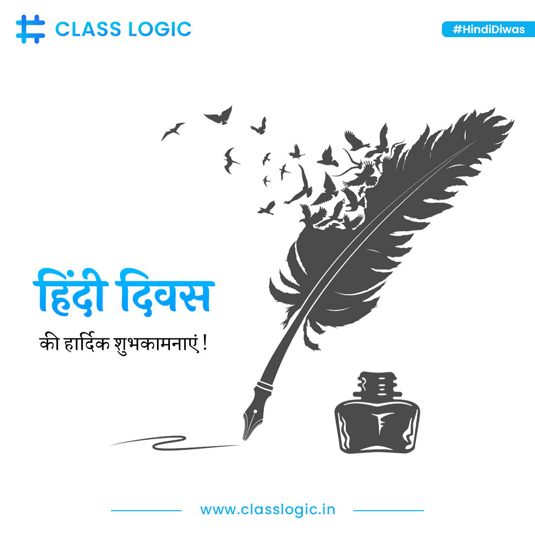 ClassLogic's tweet image. #HindiDiwas #Classlogic