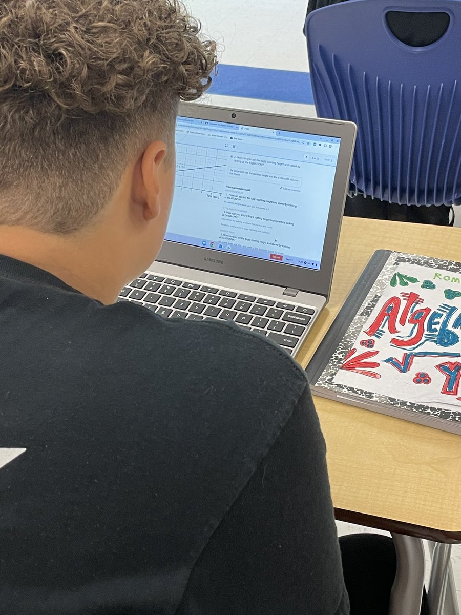 Great learning happening today with students leading the way! Thanks <a href="/desmosclassroom/">Desmos Classroom</a> and @AshleyPTaplin