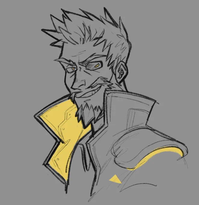 an old zane flynt doodle i never shared #Borderlands #Borderlands3 