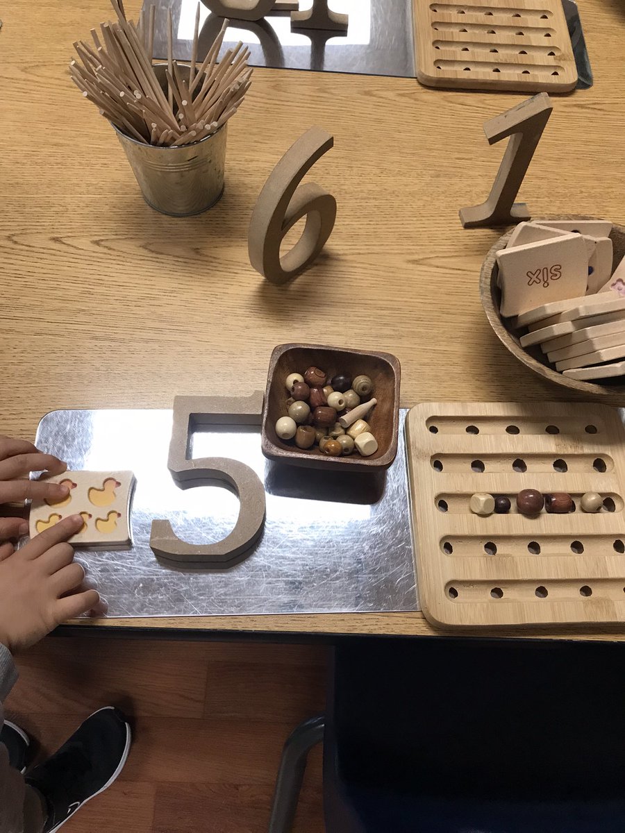 InspirationsinK's tweet photo. Loose Parts and math…learning how to represent our thinking with a variety of materials. https://t.co/yswzq4JxRj