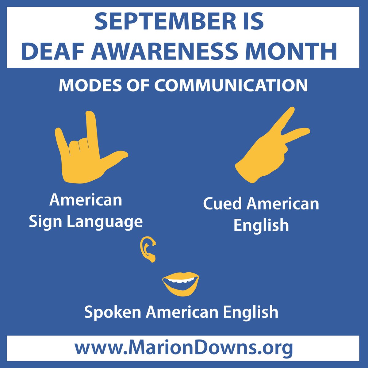 The deaf and hard of community is a diverse diaspora of individuals who sign, cue, speak, and write. Some are born deaf, and some lose their hearing later in life. We remain committed to providing inclusive and equitable services for deaf and hard of hearing individuals.