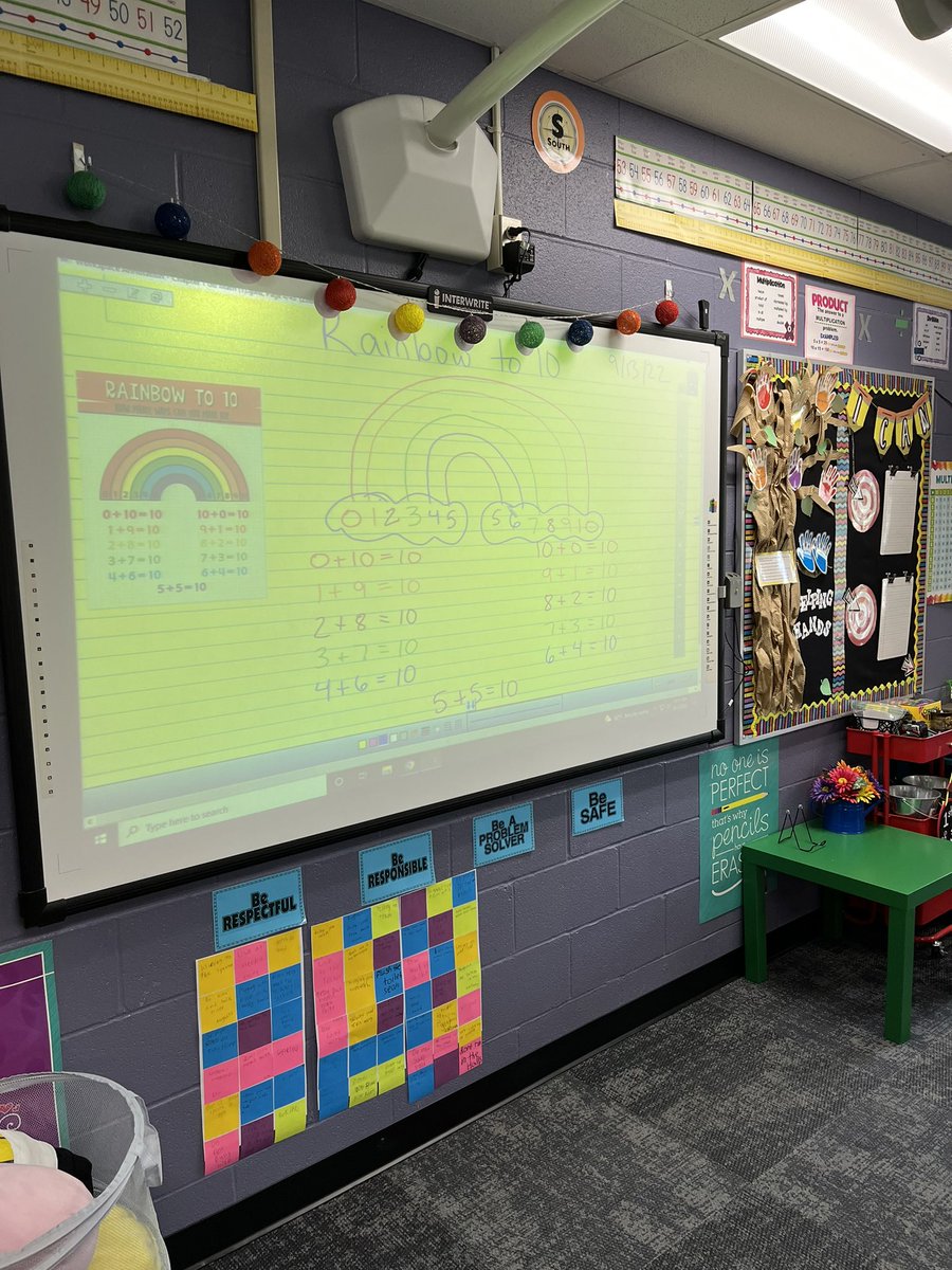 MrsSnipes105's tweet image. As we learn to add 3-digit numbers as well as more than two addends at a time in the third grade, we can’t forget the fundamentals, like making ten! The kids enjoyed a quick drawing warmup to start math class today! @BlueAshElem #ThirdGrade #MathFundamentals