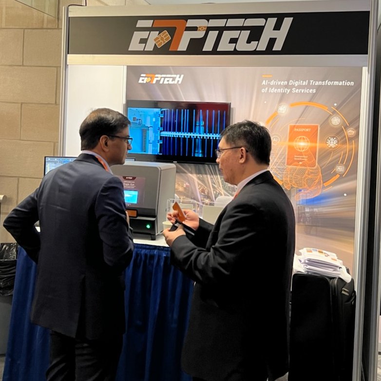 EMPTECH1995's tweet photo. Day 1 at @icao #TRIP2022 😃

Visit us at booth NO.23👀

#identityservice #Identity #emperortechnology https://t.co/YraipHSVgk