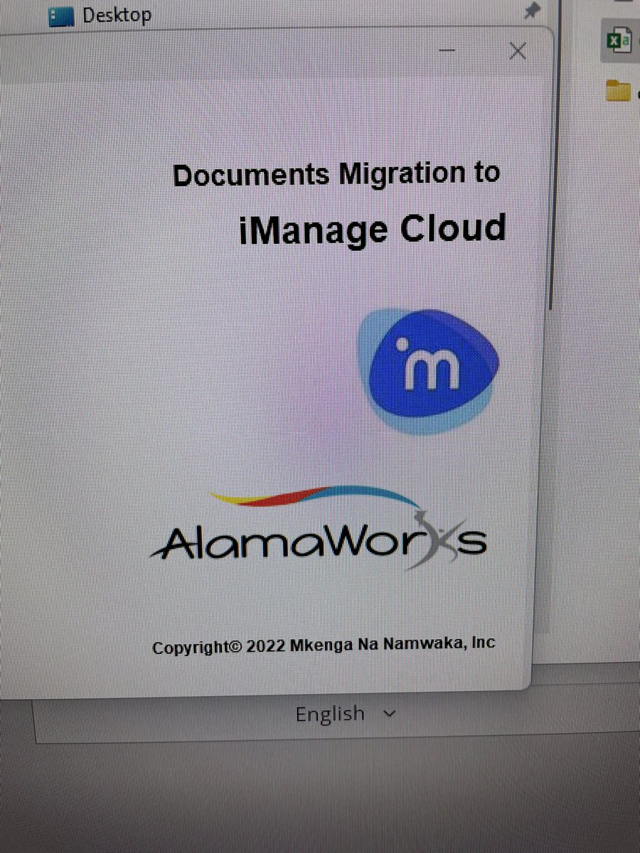 AlamaWorks's tweet photo. Our scalable, reliable, and affordable content migration tool for iManage Cloud in action 👍🏾@imanageinc https://t.co/ntitbdlWpq
