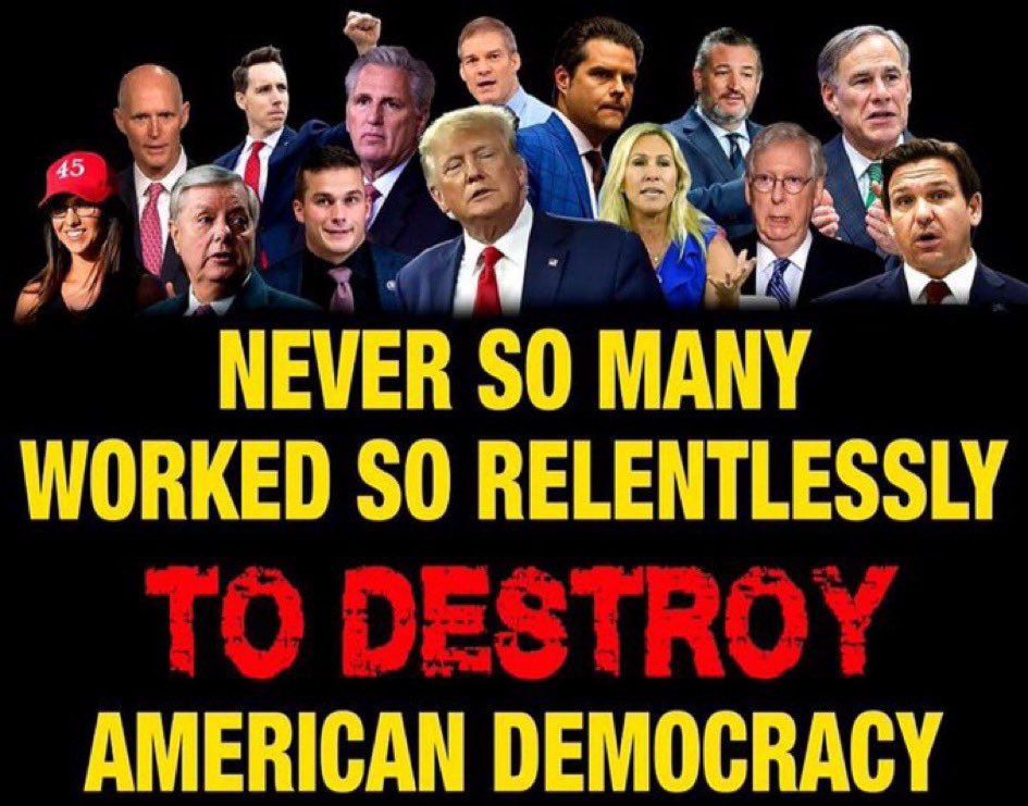 skldjd1999's tweet photo. @GOP I see fear in your tweets. The lines are drawn. To much MAGA Extremist in your house. So many traitorβs. You never have passed a bill to help Americans. #ArrestTheTraitorsInCongress #RepublicansWantARecession https://t.co/hhYkragbaH