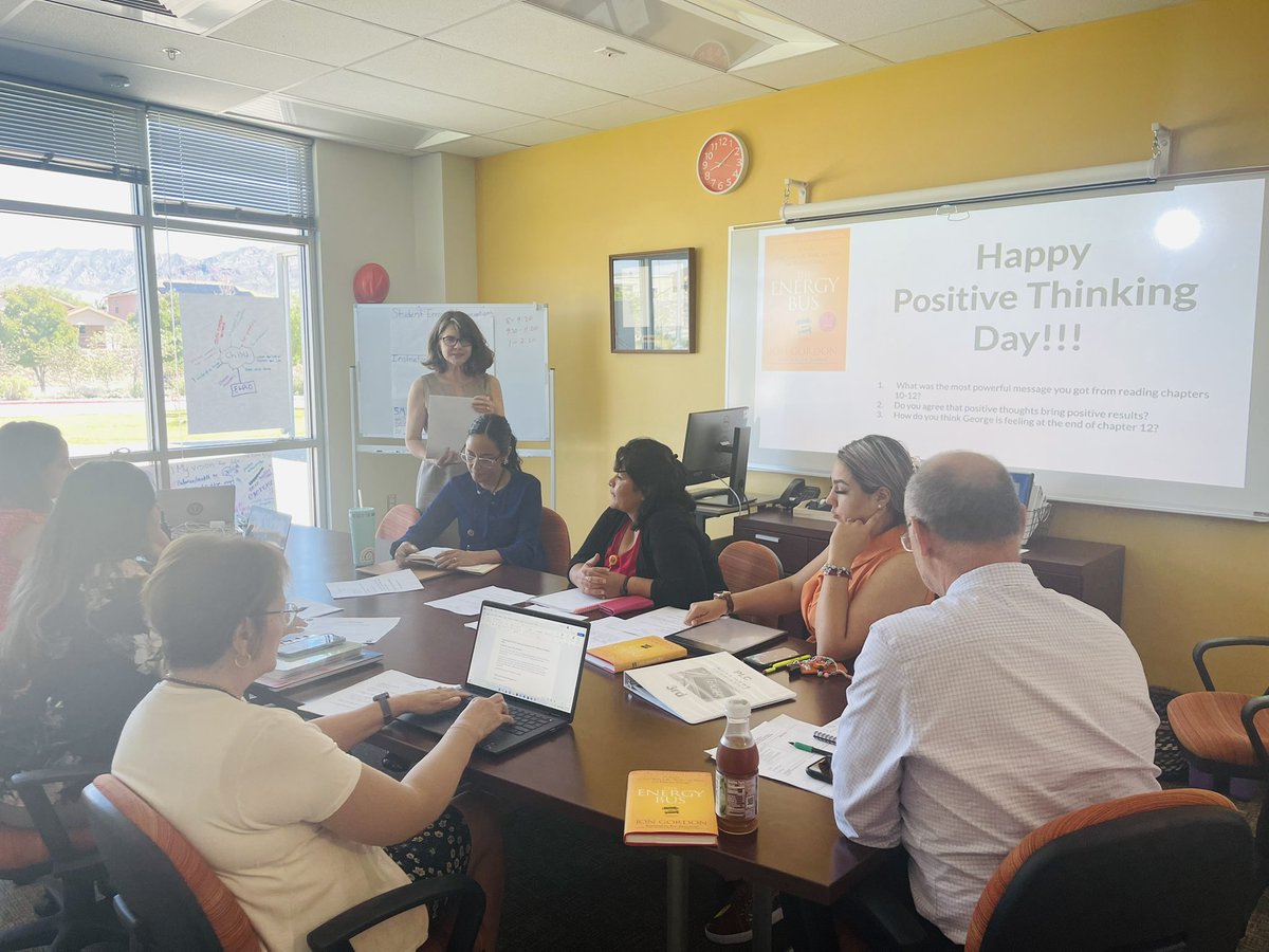 ReyesElementary's tweet photo. Our Principal Intern in action 🎯 Data trends, common assessments and action plan. Setting SMART and intentional goals #mrsbernal #plcframework #BeCanutillo https://t.co/aQ6r9MlRSe