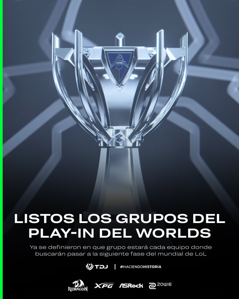 TemporadaJuegos's tweet photo. ¡YA TENEMOS LOS GRUPOS DEL #WORLDS2022! 🏆

Latinoamérica será representada por @teamisurus. Te contamos dónde y quiénes jugarán el mundial de #LeagueOfLegends. 🌎

Conocé todo acá 👇
🔗 https://t.co/OgmXE82fpG

¡Buena suerte tiburón! 💙

#HaciendoHistoria 📜 https://t.co/BkI8BzjWPE