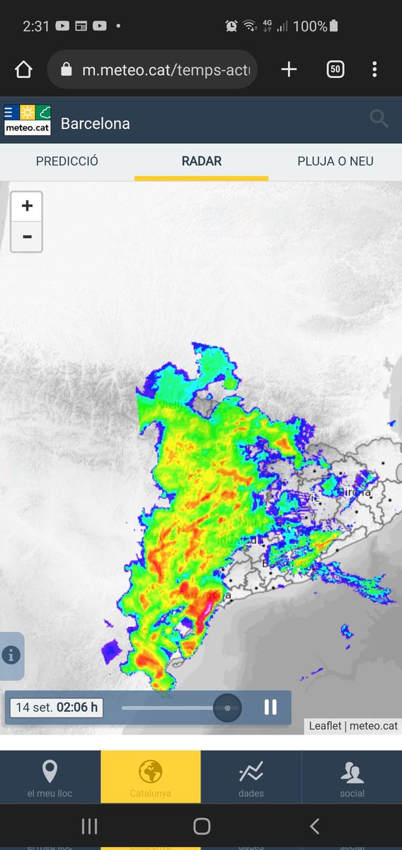 MontseVMi's tweet photo. Quina tempesta amb llamps, trons i pedra ha caigut 🌩⛈🌩⛈ https://t.co/W8LWJRQRiW