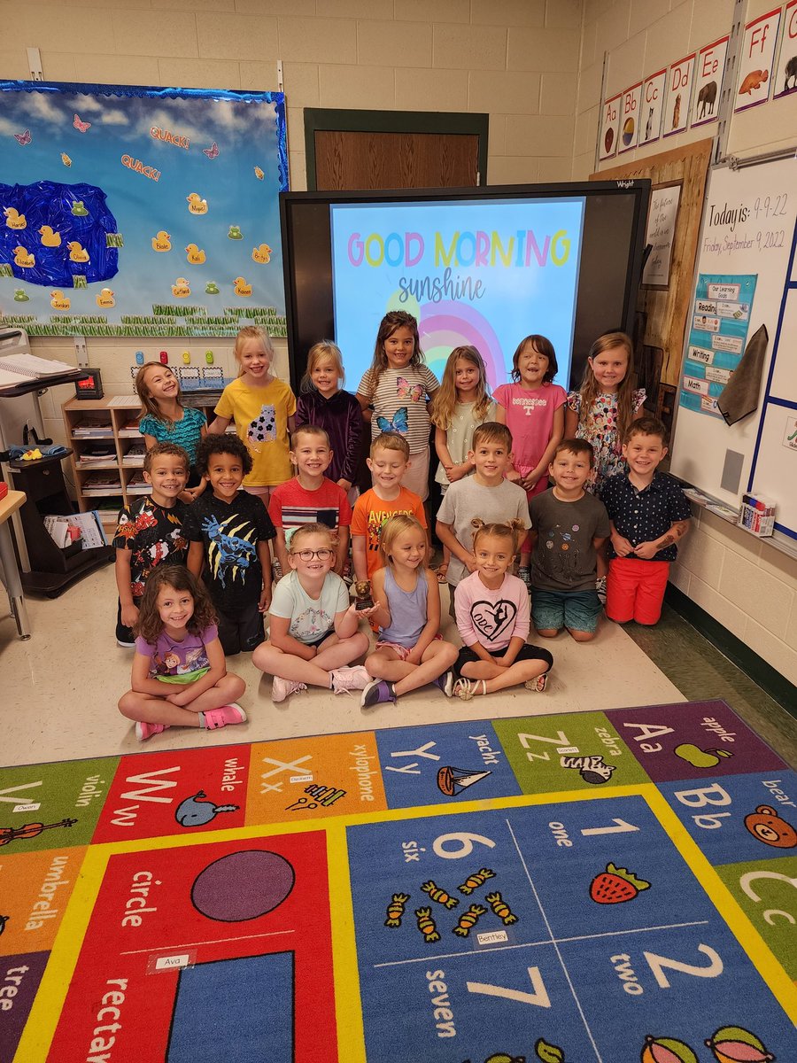 Congratulations to our Waddlers who won the Kindergarten attendance award for August! <a href="/Boonescreek_pk8/">BoonesCreek_PK-8</a>