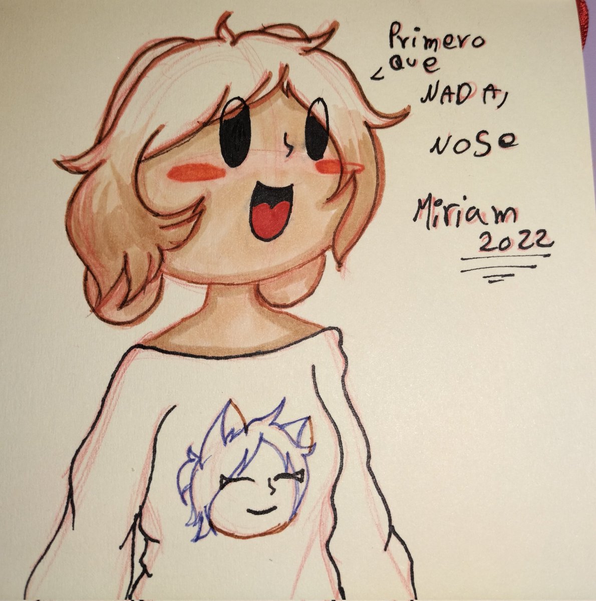 cafe_miriam's tweet photo. "Primero que nada, Nosé" - Miriam 2022.
Los nervios me atacaron y me jugaron en mi contra, pero gracias a Fran por darme un espacio pequeño en si canal!
@FranKurusu #FranVt https://t.co/3ZL0SC8oKy