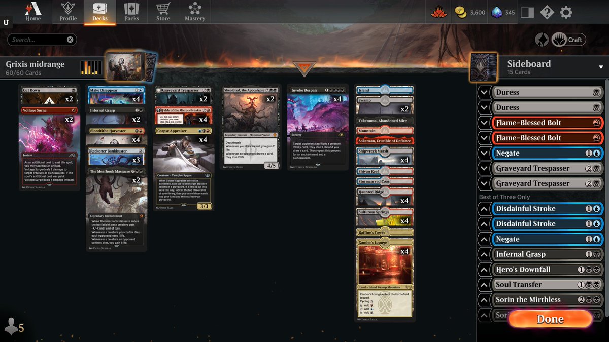 erickdanielcab3's tweet photo. Con la llegada de #Dominaria united. probamos la baraja de grixis y la verdad tiene mucho poder. @MTG_Arena @Valkirias_H @MtgSalsell @mtgazone @fireshoes https://t.co/PKOTOYYRSc
