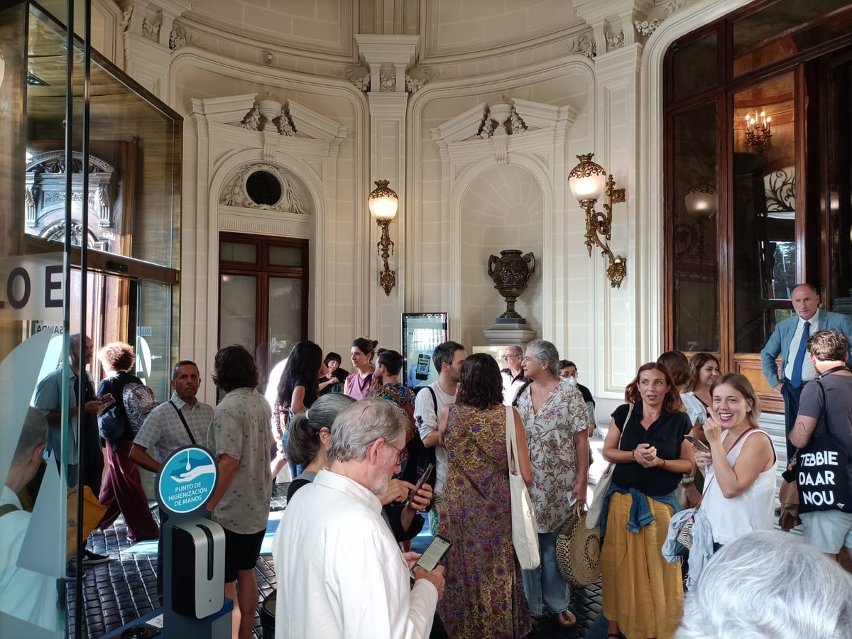 ♥LUJO lo que hemos vivido esta tarde en el ✨MARTES DEL DOCUMENTAL en <a href="/casamerica/">Casa de América</a>: proyección de #Bosco de Alicia Cano con su presencia, nuestra compañera/programadora Andrea Guzmán, Enrique Ojeda (Presidente de <a href="/casamerica/">Casa de América</a>) y Ana Teresa Ayala (Embajadora de Uruguay en España)👇🏼