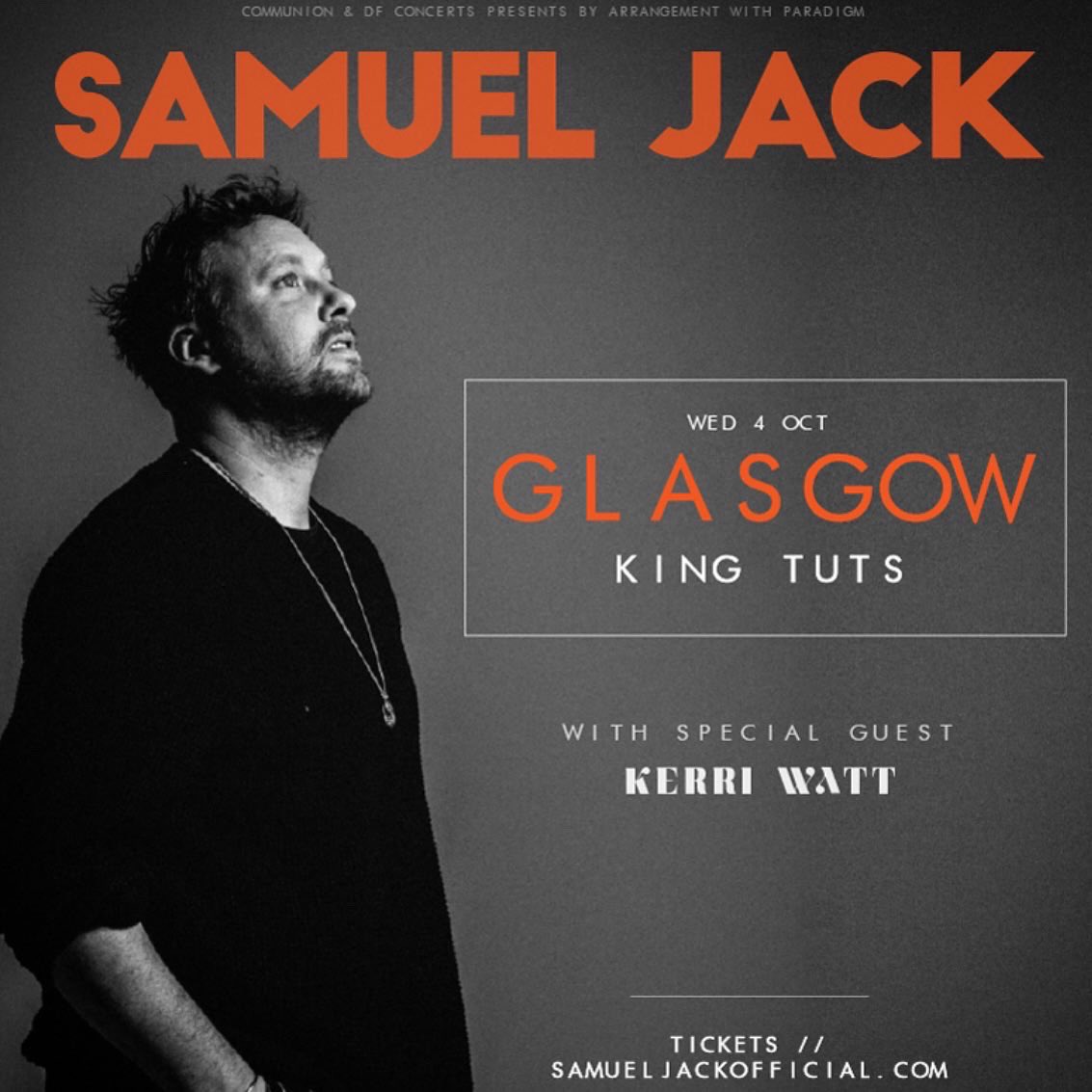 Glasgow show incoming! 🤩💃🏼 Excited to get back on stage at @kingtuts as special guest of my buddy Samuel Jack! Would love to see you there for my only show of 2022 with old songs and new - tickets on sale now ⚡️ ticketweb.uk/event/samuel-j…