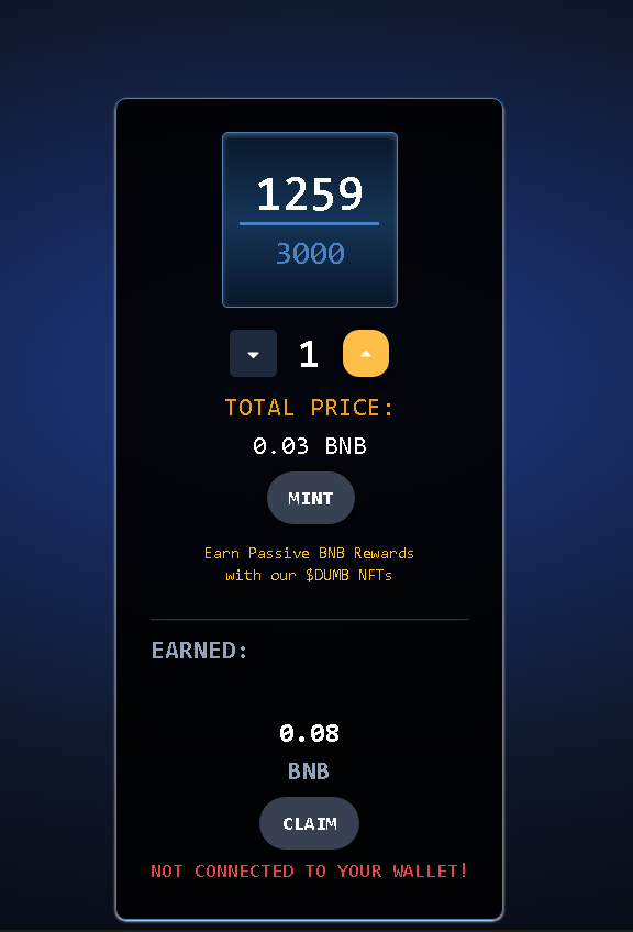 DummyTokenBSC's tweet photo. You can now mint #NFT of #DUMMYBSC 
https://t.co/dzh8Oz6UQJ 
1 #NFT is worth 0.03 #BNB 
#NFT https://t.co/JGNbJoZVZ6