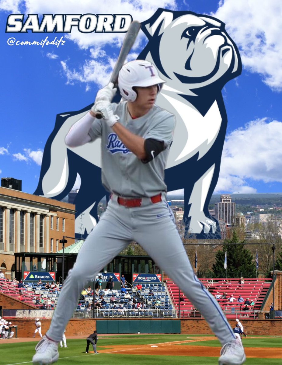 I am extremely blessed to announce my commitment to continue my academic and athletic career at Samford University. I want to thank god, my family, coaches, and teammates who have all pushed me to be the best I can be!
<a href="/SamfordBaseball/">Samford Baseball</a> @CoachMossSamDot <a href="/tdavid_4/">Tony David</a> 
<a href="/CoachShrout/">Tyler Shrout</a>