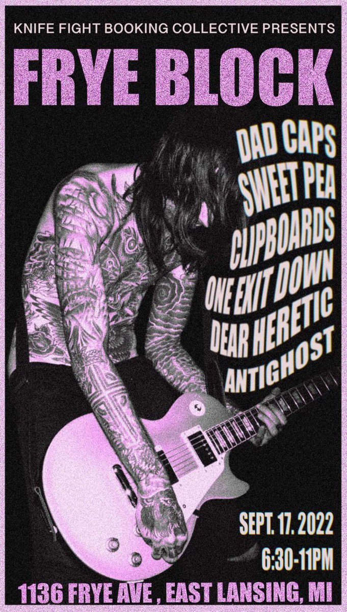 knifefightbooks's tweet photo. ❗️UPCOMING SHOWS ❗️ 
We have some fun gigs coming up in the next few weeks!! We hope to see y’all there! https://t.co/o1hfnKVdST
