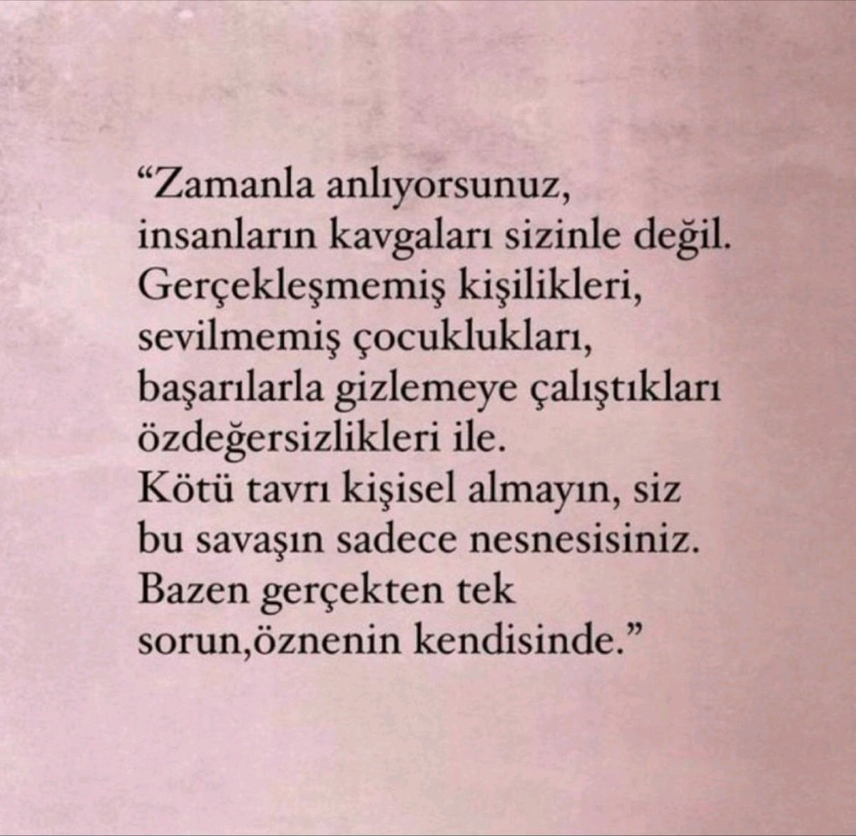 " zamanla anlıyorsunuz... "