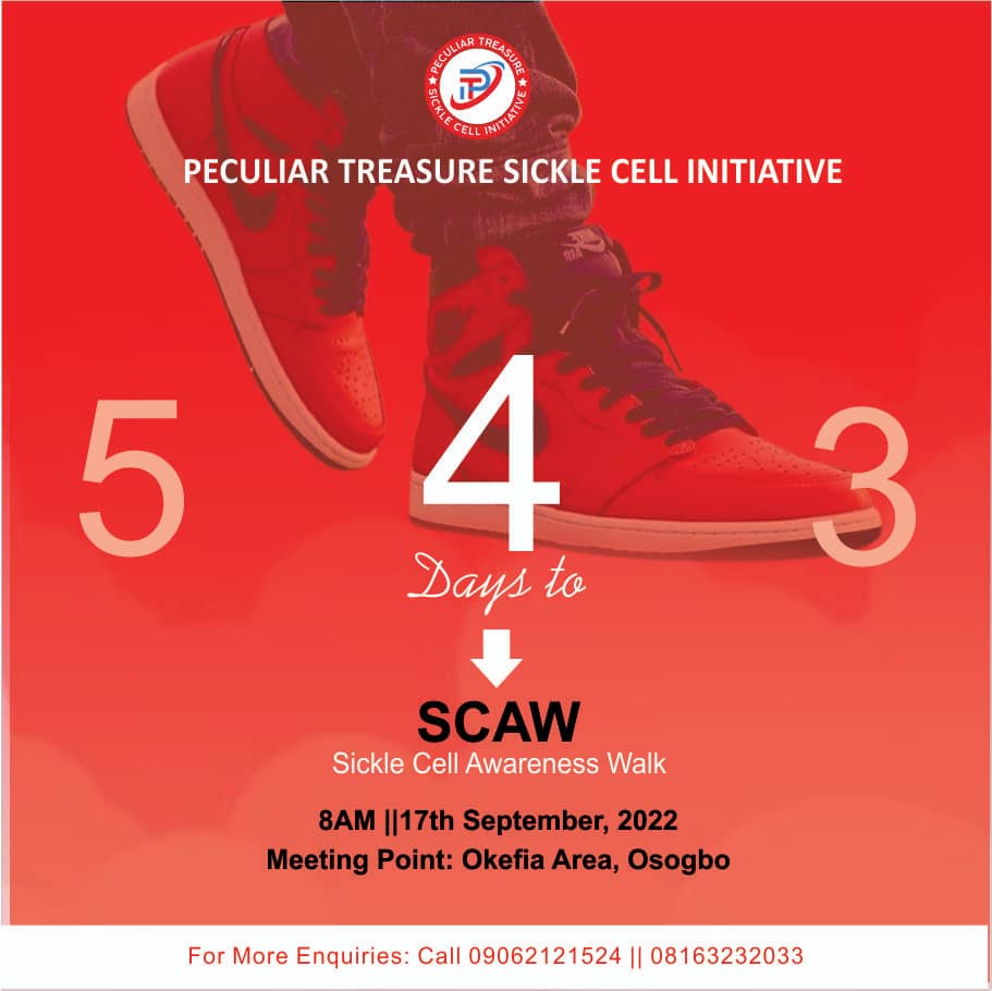 Pectreasure_SCI's tweet photo. Together we can break the sickle cycle. When you participate in the Walk for Warriors, you are enabling a future where there is a universal cure for sickle cell. https://t.co/pVRYTJQUYm