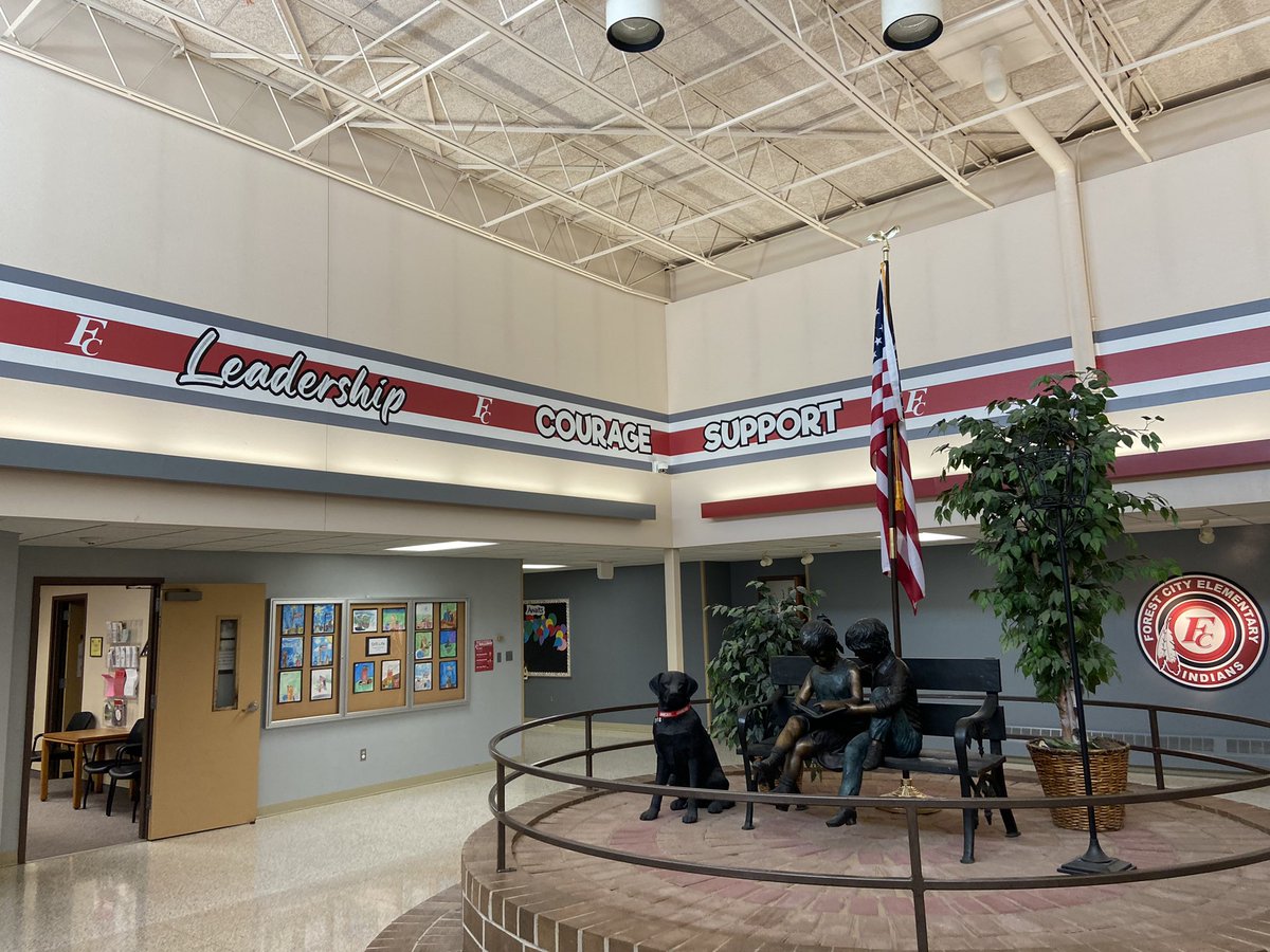 New graphics were added to the building today!!