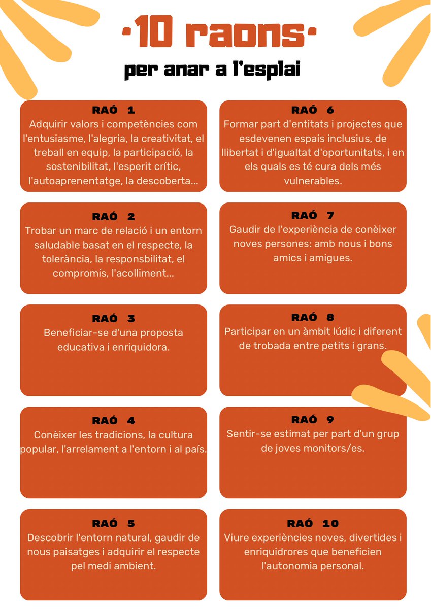 Esplai Els Xulius tweet media