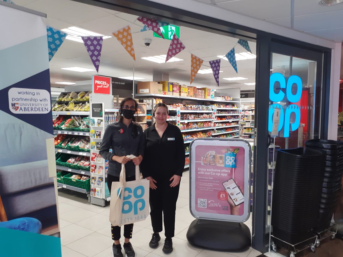 First stop on the northern freshers tour. Store looks great and ready to welcome all students. #bestfreshersever #coopfreshers <a href="/aberdeenuni/">University of Aberdeen</a> <a href="/ARNaqvi272/">Adnan Naqvi</a> <a href="/Georgiegmb007/">Georgie Brennan</a> <a href="/CoopFranchise/">Martin Rogers</a> <a href="/JnrOmrf/">WsfJnr</a>